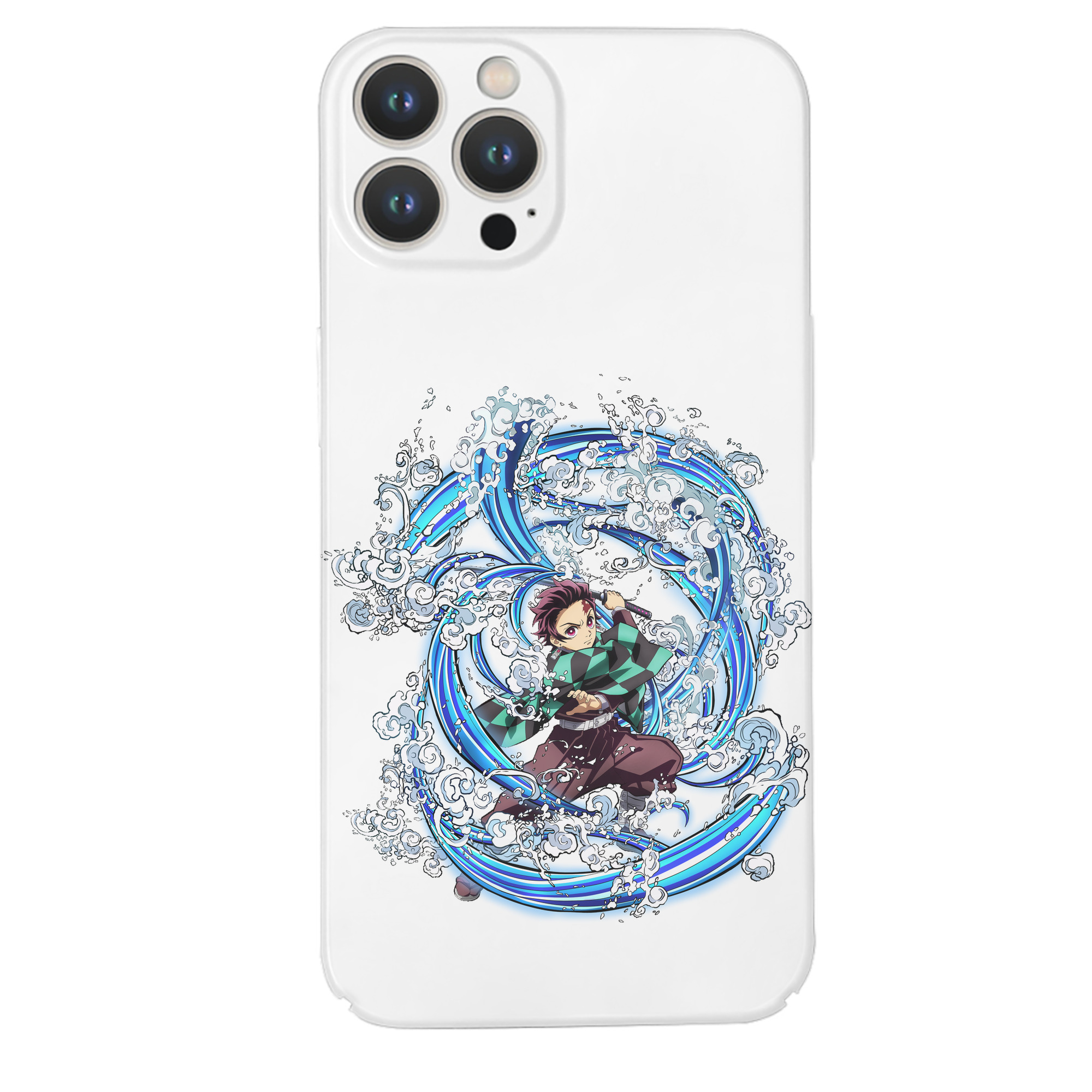 （画像用） 鬼滅の刃 竈門 炭治郎／かまど たんじろう Kamado Tanjirou 【iPhone 14シリーズ対応】ハードケース